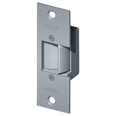 Trine Trine 3000 Series Electric Strikes, 12/24 VAC/VDC, Satin Chrome 3234WLC-26D